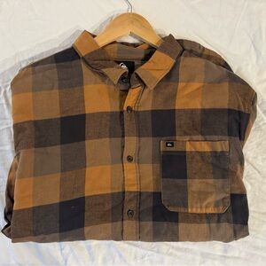 Quiksilver Men's ‘Motherfly’ Flannel Shirt